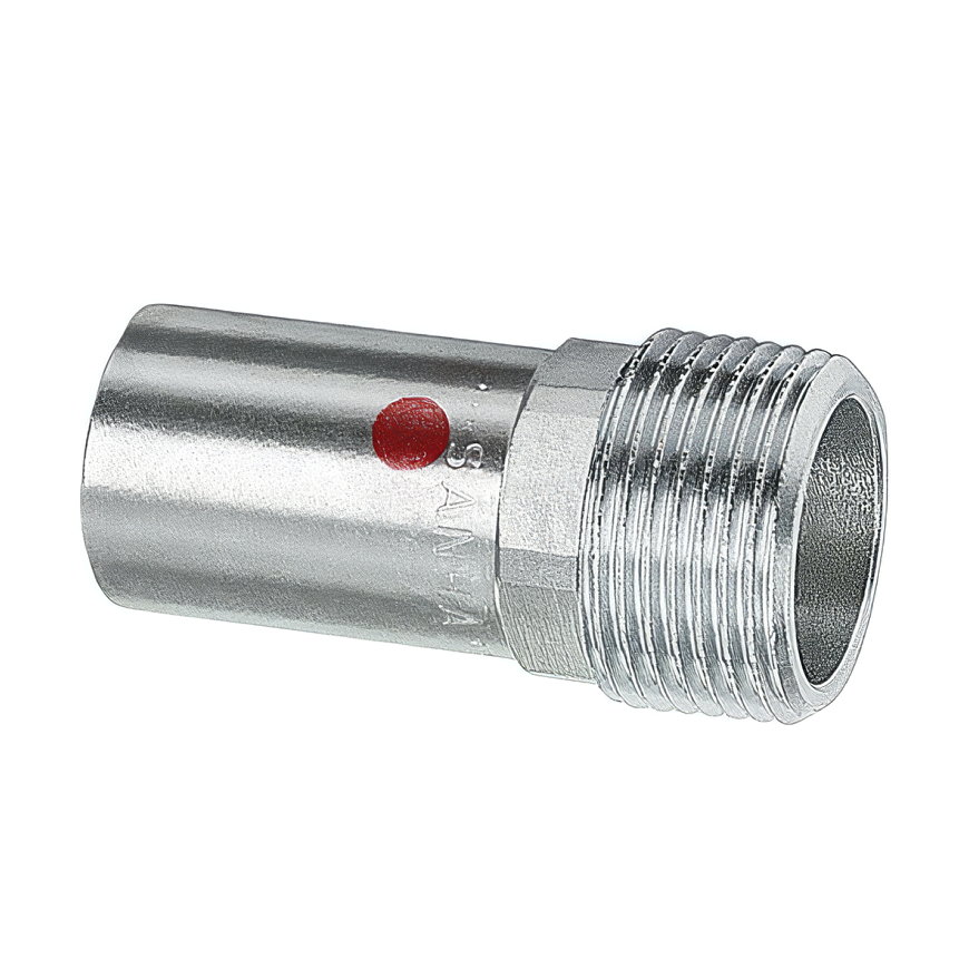 Sanha Therm overgangskoppeling, staal, spie x buitenovergangs, 15 mm x ½"
