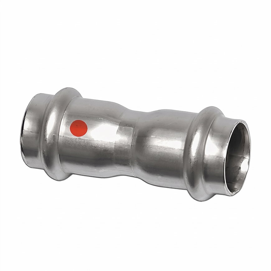 Sanha NiroTherm koppeling, 2x pers, 108 mm