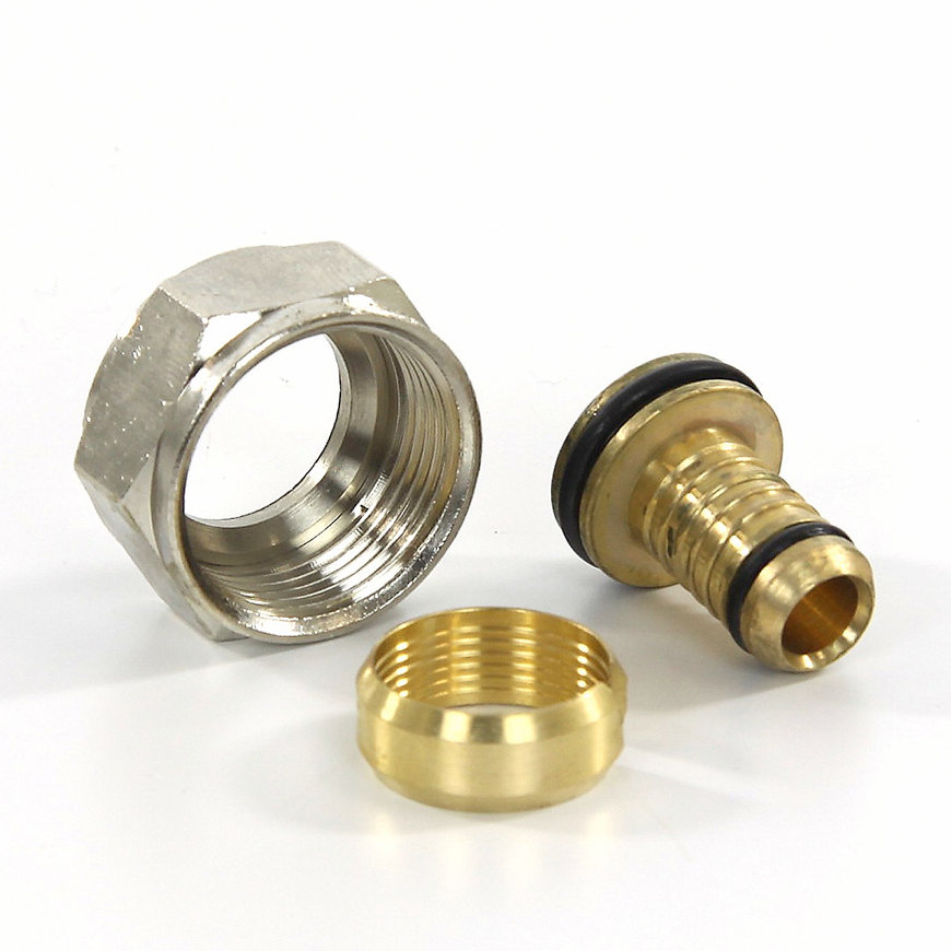 TECEflex knelkoppeling, 16 mm alu M24 (Jaga)
