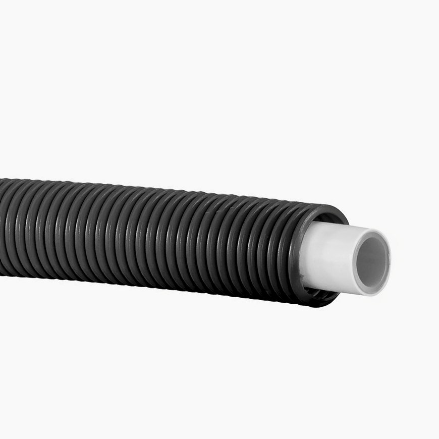 TECEflex meerlagenbuis, mantelbuis zwart, 16 mm, l = 75 m