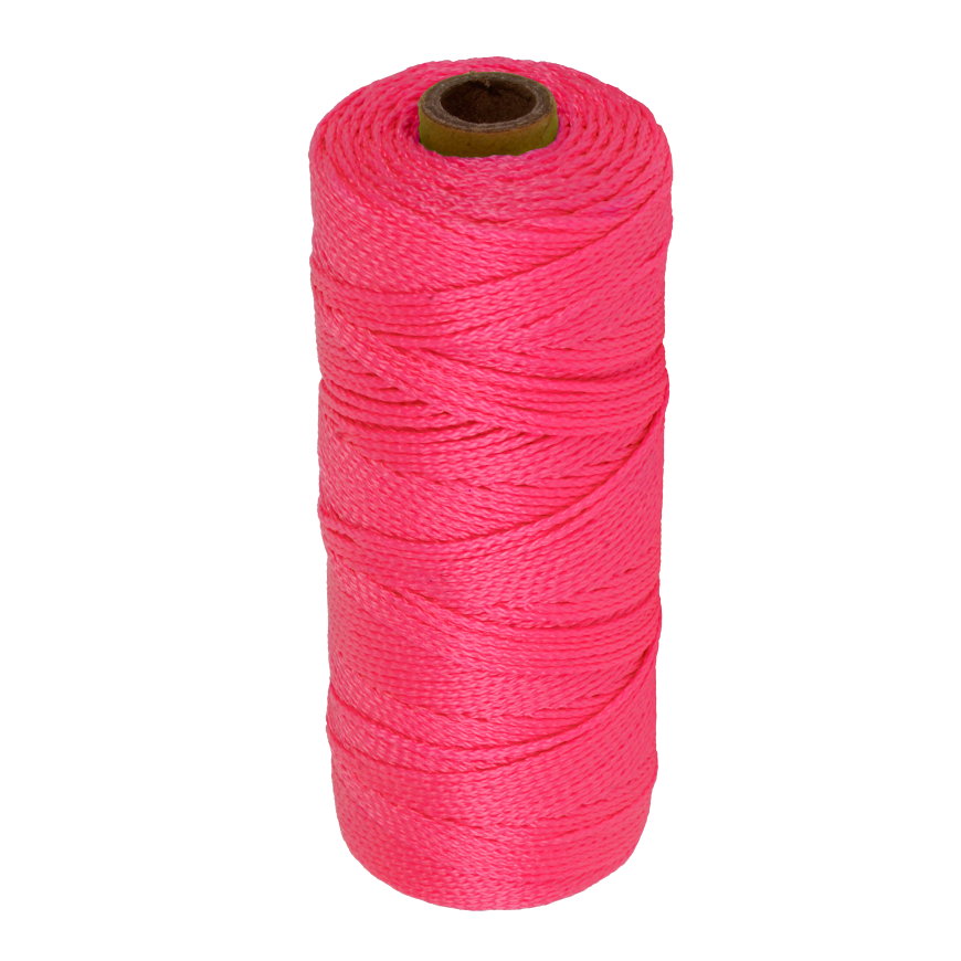 Talen Tools uitzetkoord, roze, high quality, l = 200 m, d = 1,5 mm