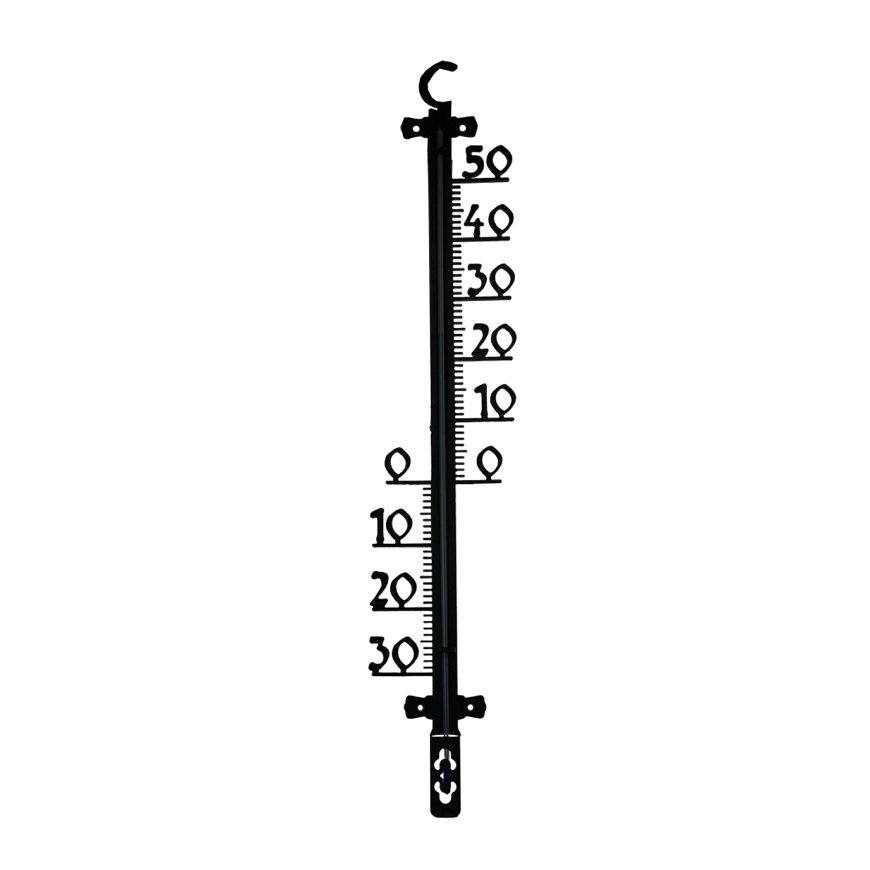 Talen Tools thermometer voor buiten, kunststof, 25 x 9 cm