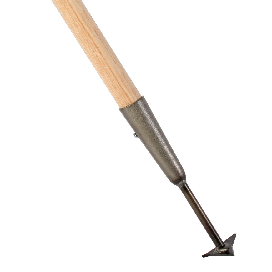 Talen Tools tegelritzer, met houten steel 160 cm
