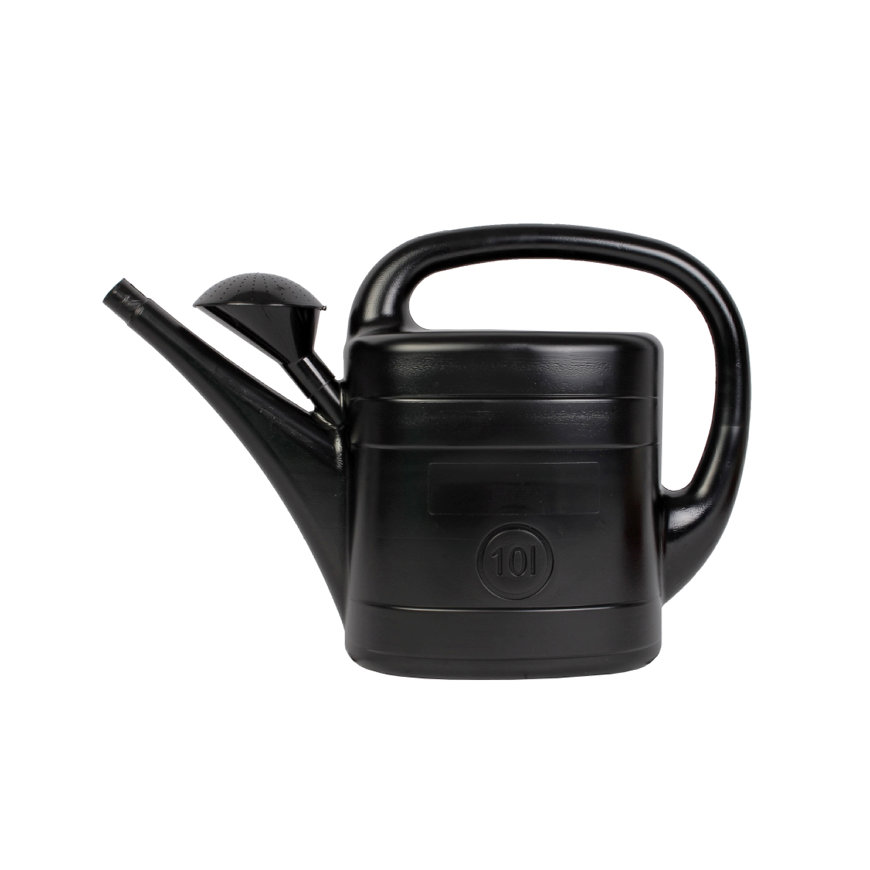 Talen Tools gieter, kunststof, zwart, 10 liter