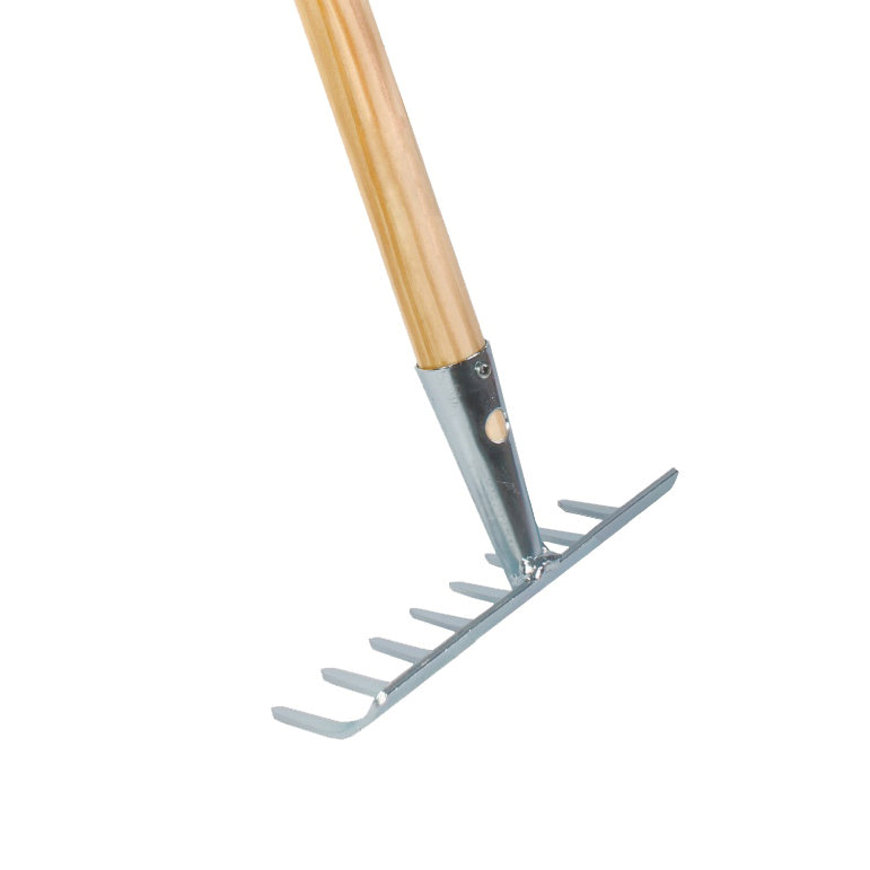 Talen Tools tuinhark, verzinkt staal, 8-tands, steellengte 160 cm