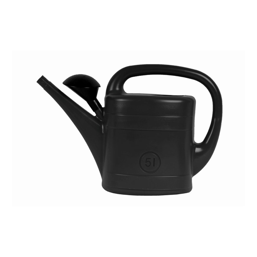 Talen Tools gieter, kunststof, zwart, 5 liter