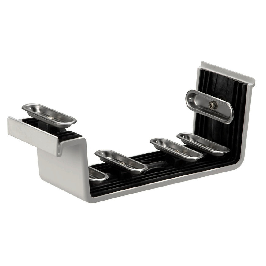 Rawinso verbindingsstuk voor bakgoot, pp, met epdm rubber, lichtgrijs, RAL 7035, 205 mm