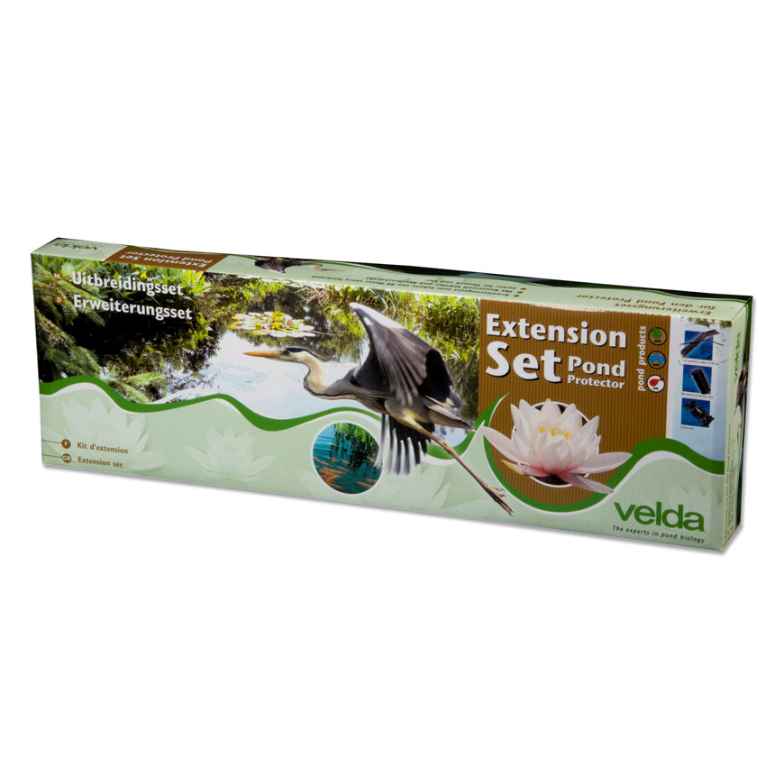 Velda Extension set voor Pond Protector, uitbreidingsset met 80 m schrikdraad en 10 staanders