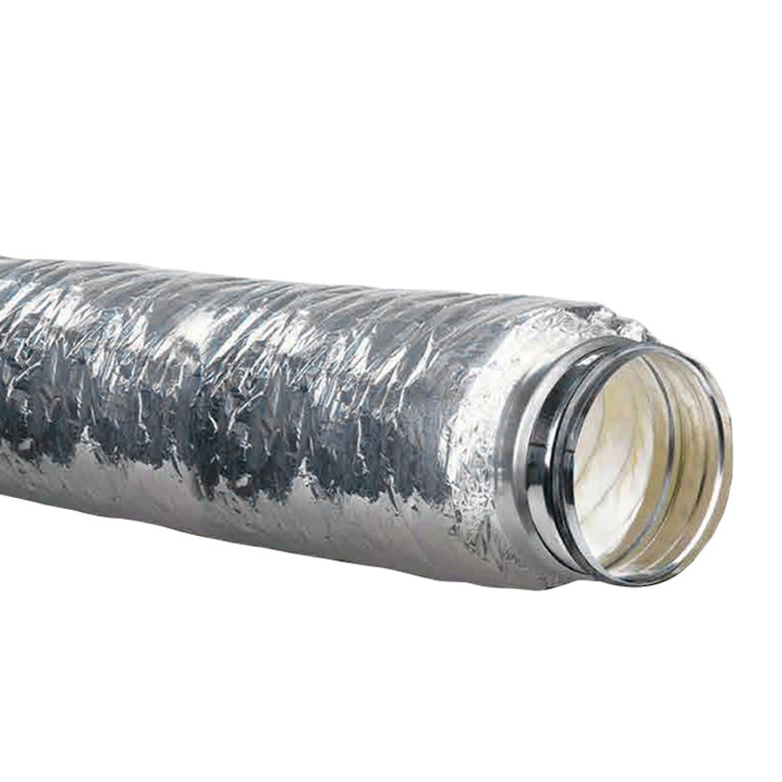 Duco geluiddemper, type DucoFlex Silencer, 2x spie, d = 180 mm, l = 1 m
