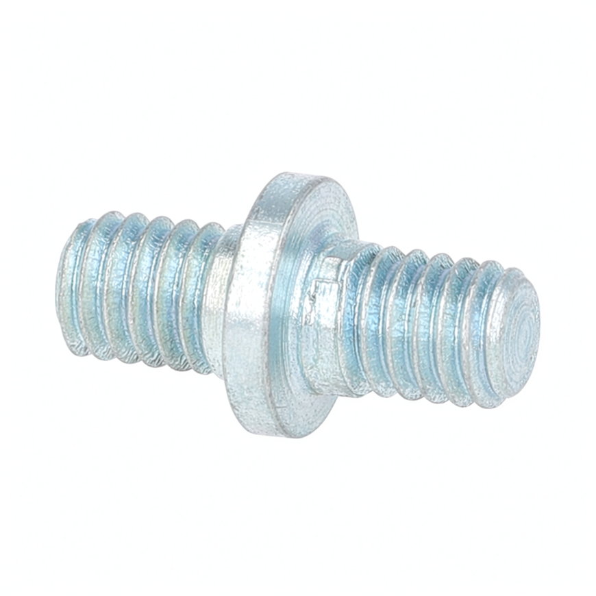 Walraven draadnippel, staal, elektrolytisch verzinkt, M6 x 18 mm, rond