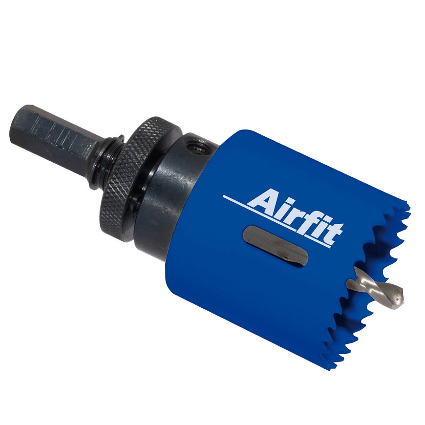 Airfit gatenzaag voor pp zadelstuk 160 x 50, 75 x 50 mm, compleet, d = 48 mm