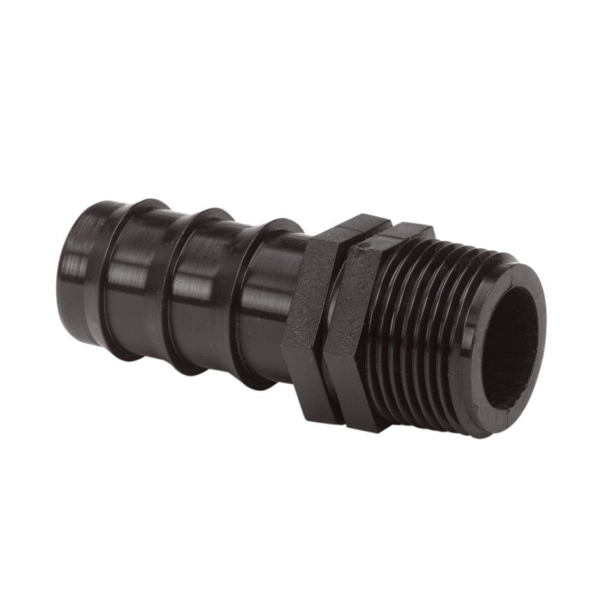 Slangtule, pp, buitendraad x slangtule, ¾" x 25 mm