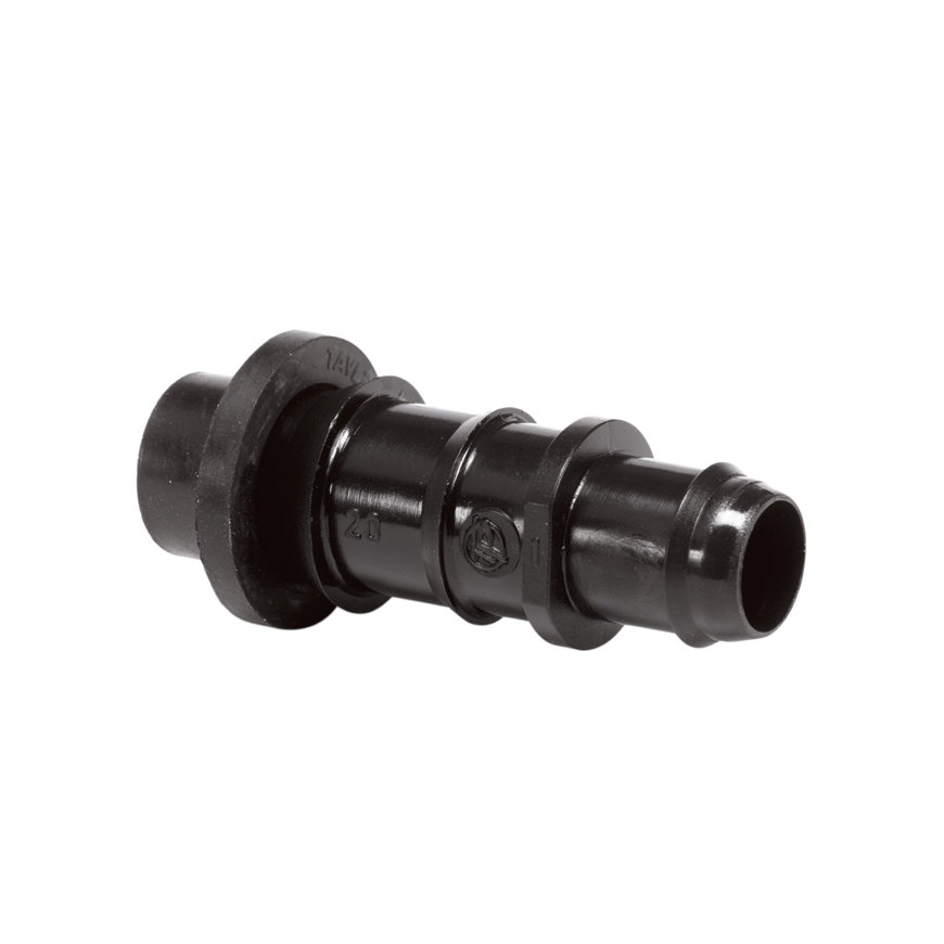 Grommet slangtule voor aansluiting op buizen, pp, klem x slangtule, 20 mm