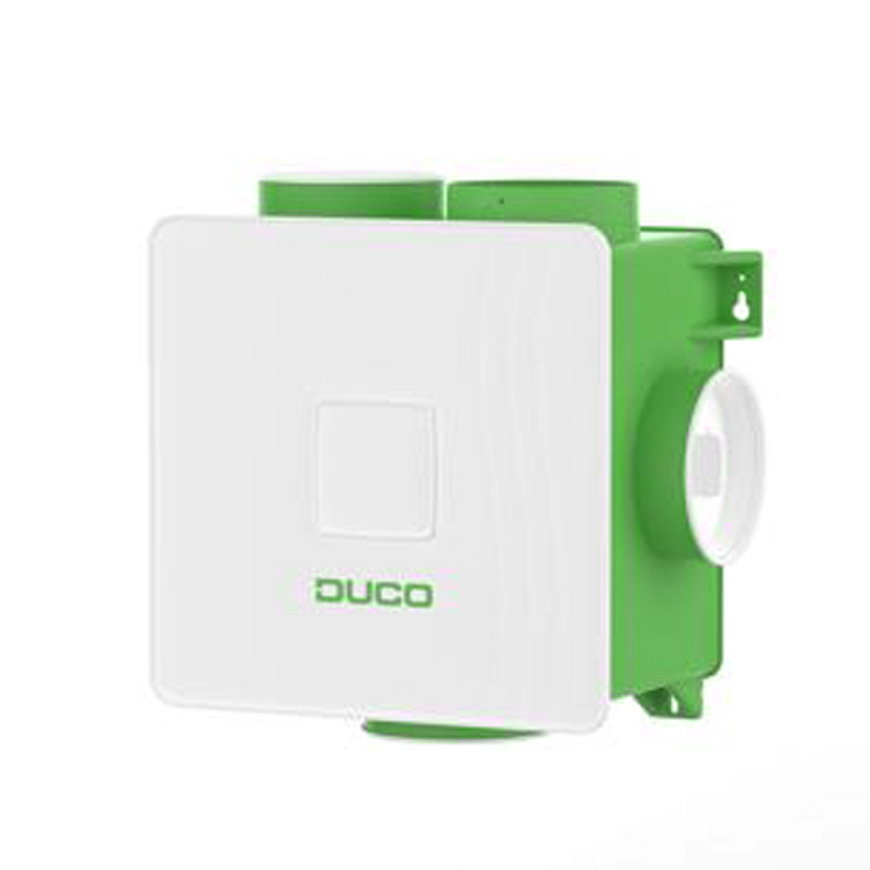 Duco ventilatie-unit, type DucoBox Reno, 325 m³/uur, pakket, eurostekker en bediening
