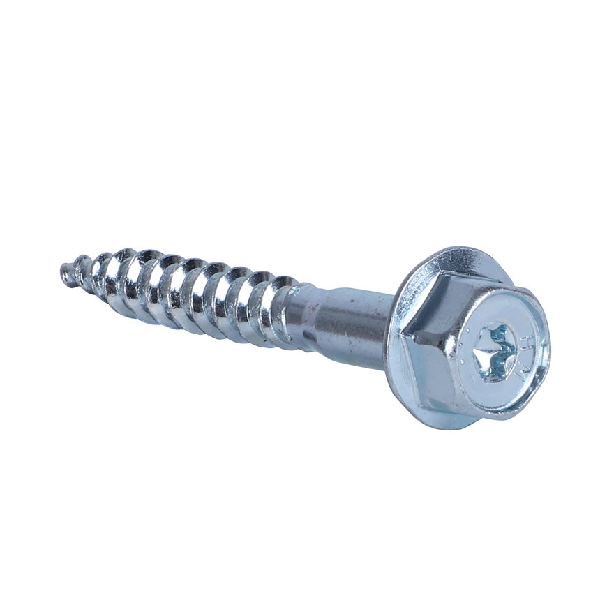 Walraven houtdraadbout met zeskant kop, elektrolytisch verzinkt, model TX30, 8 x 60 mm