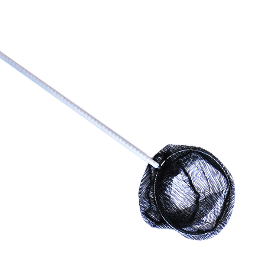 Velda VT vijverschepnet met steel, grofmazig, rond, 25 cm, l = 120 cm