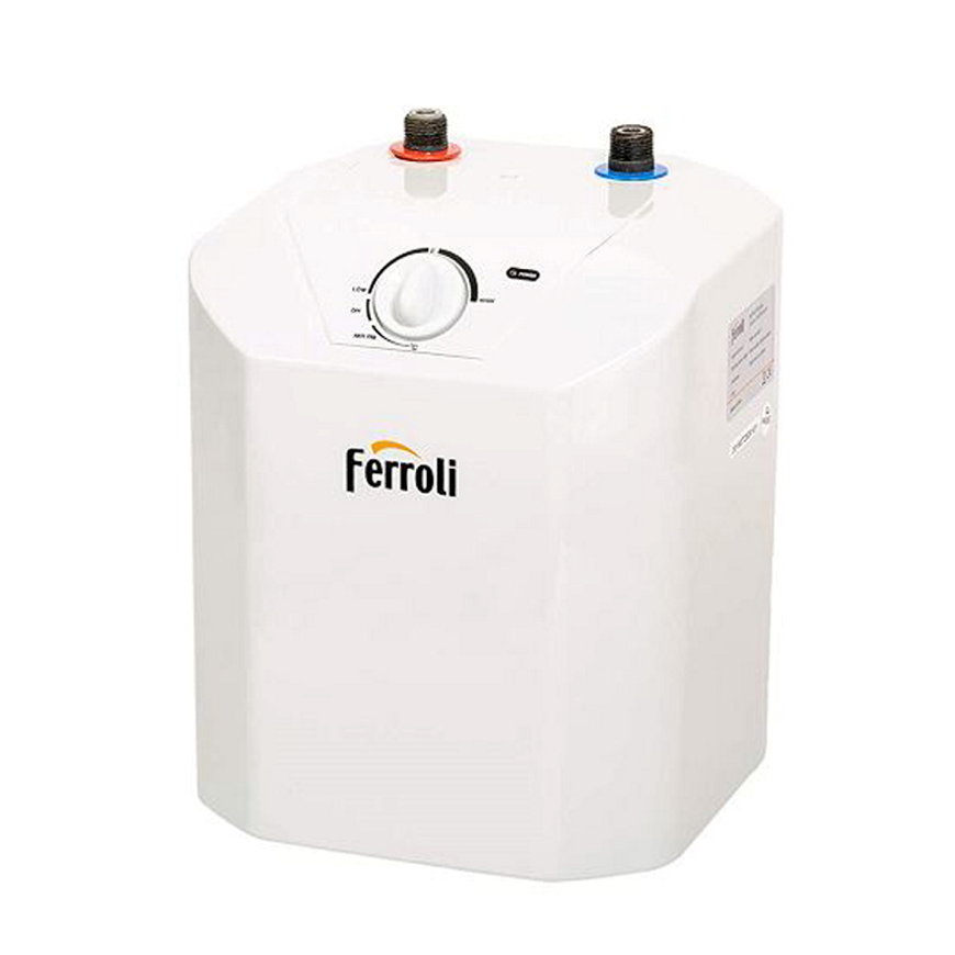 Ferroli boiler, type Novo, bovenaansluiting, 5 liter