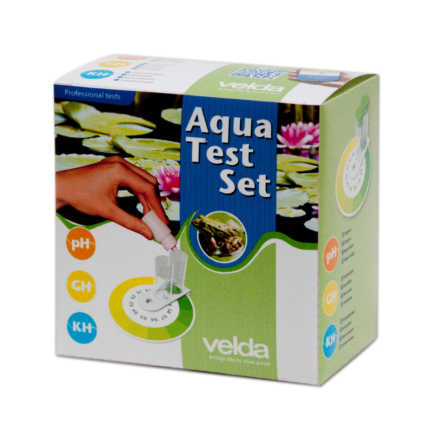 Velda vijverwater test, pH-GH-KH