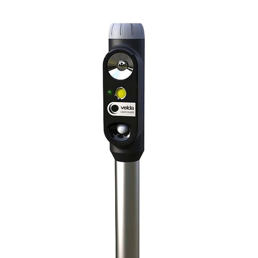 Velda Laser Guard, reigerverjager door groene laserstralen, lichtflitsen en geluid