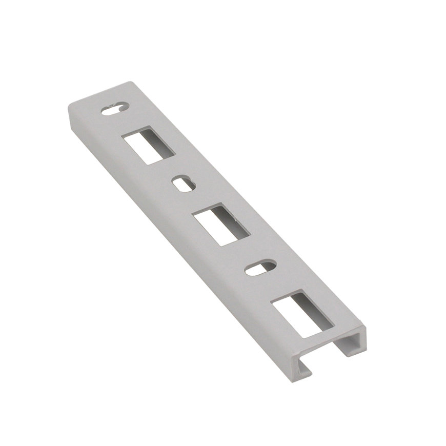 Walraven starQuick montagerail pvc grijs 24 x 10 mm