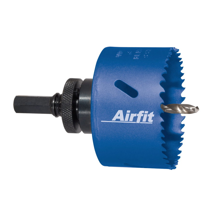Airfit gatenzaag voor pp buisaansluiting voor reservoir, 110 mm, compleet, d = 121 mm