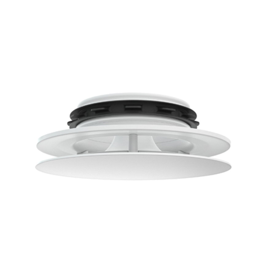 Duco ventiel, type DucoVent Comfort, rond, afvoer en toevoer, wit