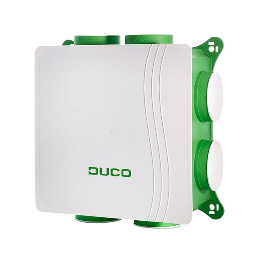Duco ventilatie-unit, type DucoBox Silent 2.0, 400 m³/uur, randaarde, met vochtsensor