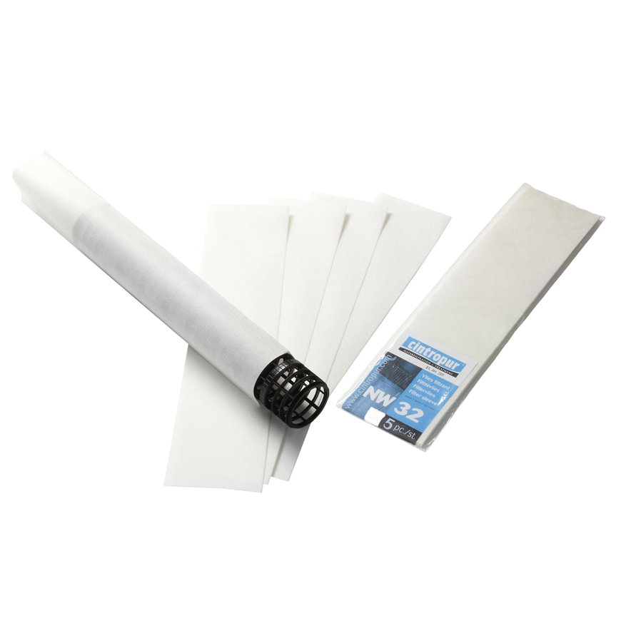 Cintropur filtervlies, 150 micron, NW 32, zak à 5 stuks, afwasbaar