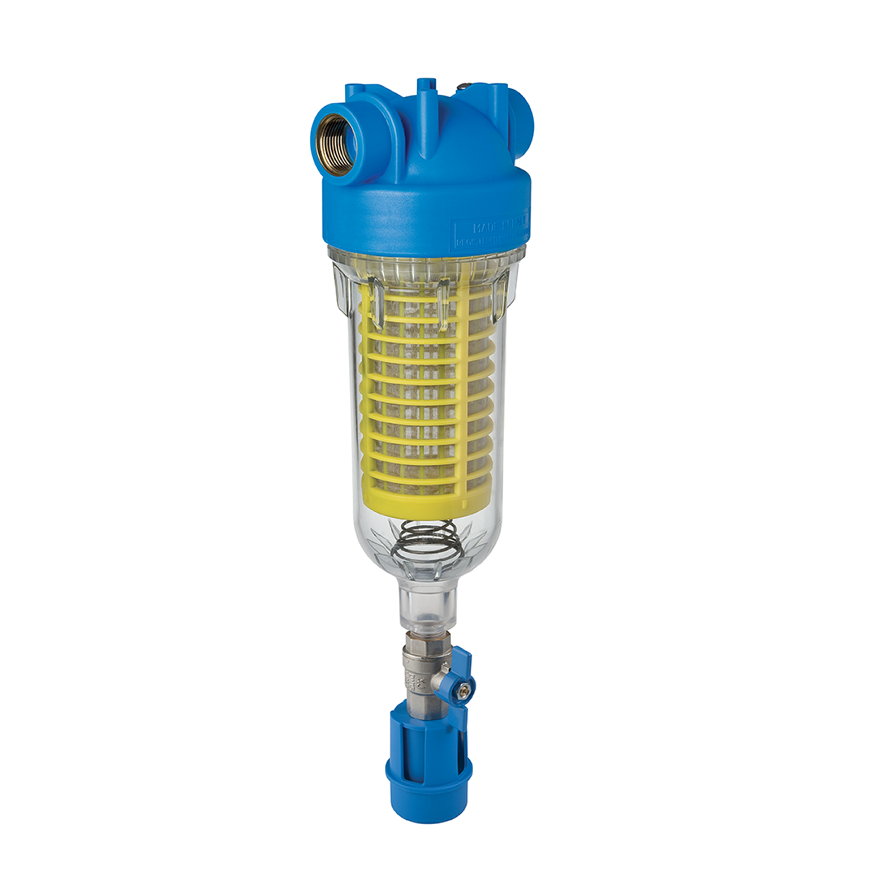 Atlas Filtri waterfilter, zelfreinigend, HYDRA RAH OT, 90 micron, 2x messing bi.dr., 1½"
